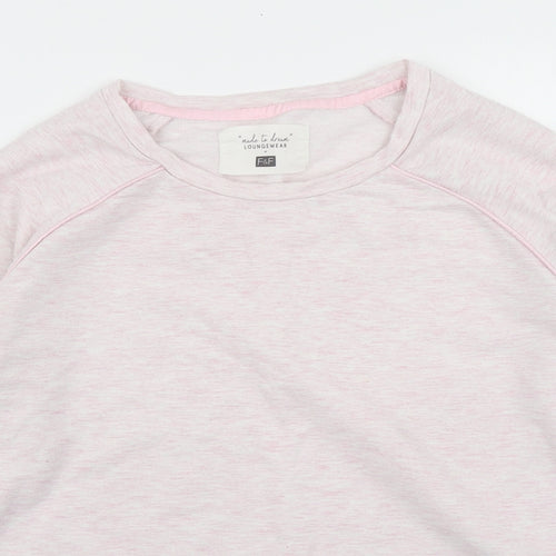 F&F Womens Pink   Pullover Sweatshirt Size S