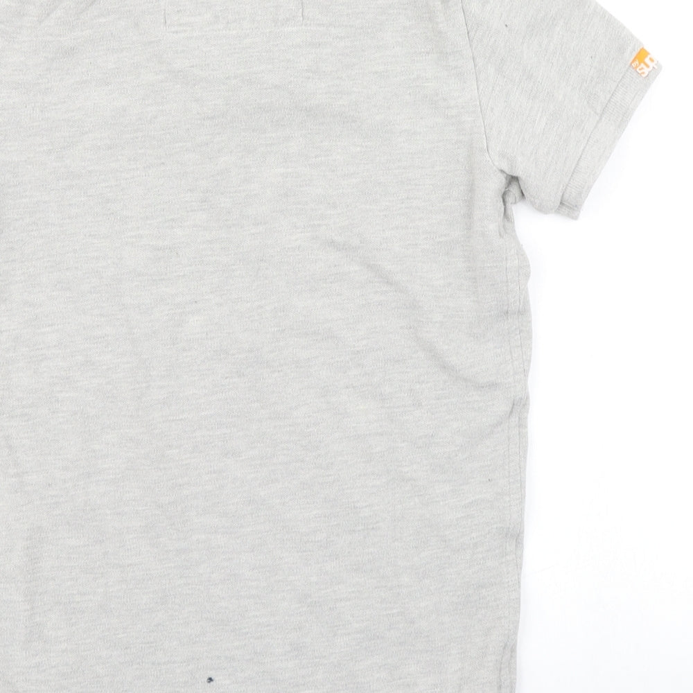 Superdry Mens Grey    Polo Size S