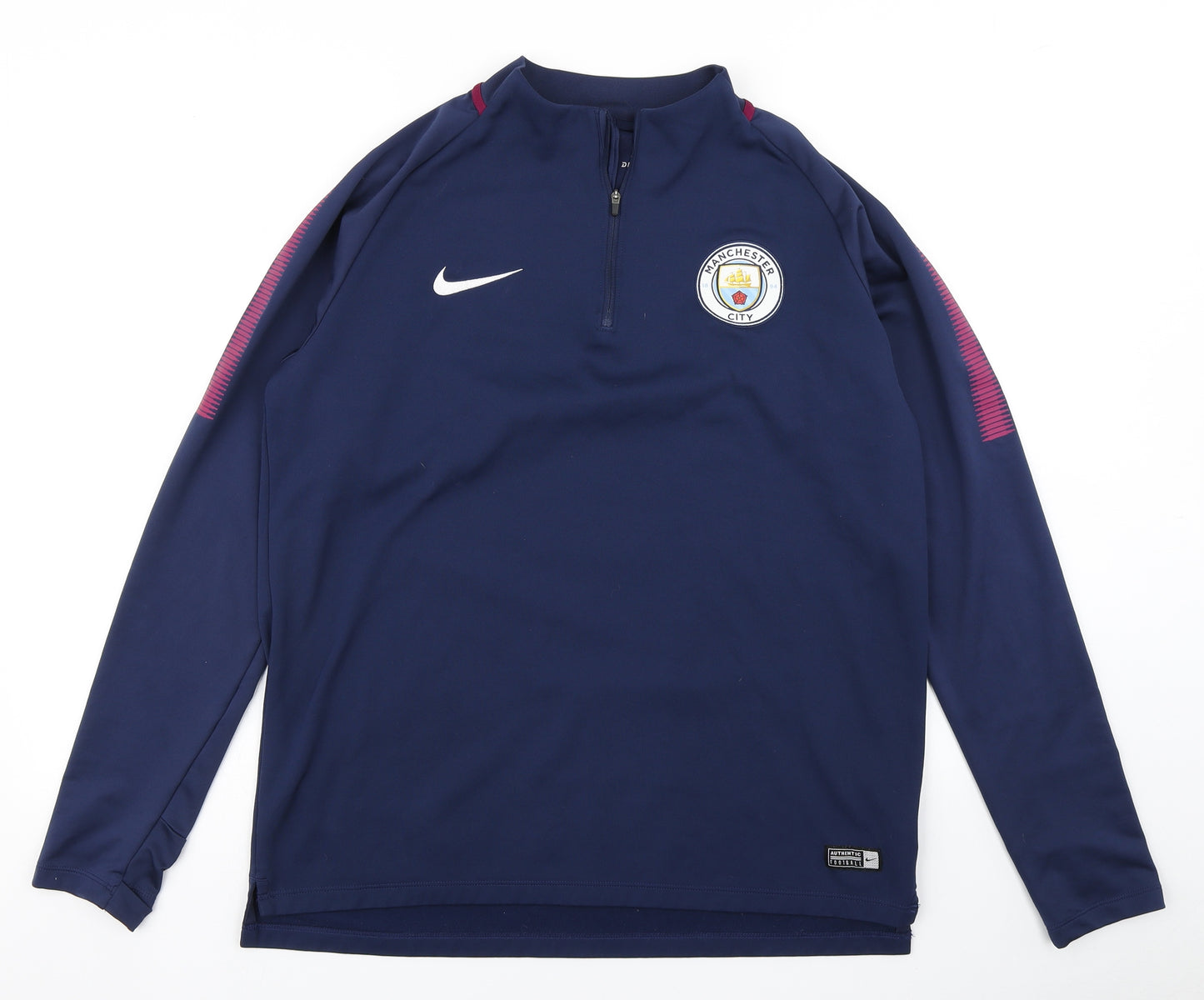 Nike Mens Blue    T-Shirt Size L  - Manchester City