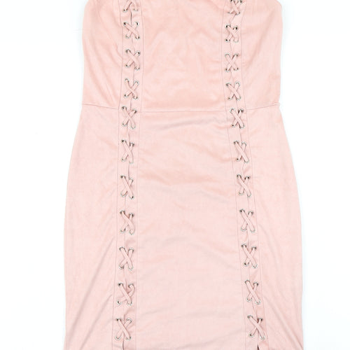 ICL Womens Pink   Bodycon  Size L