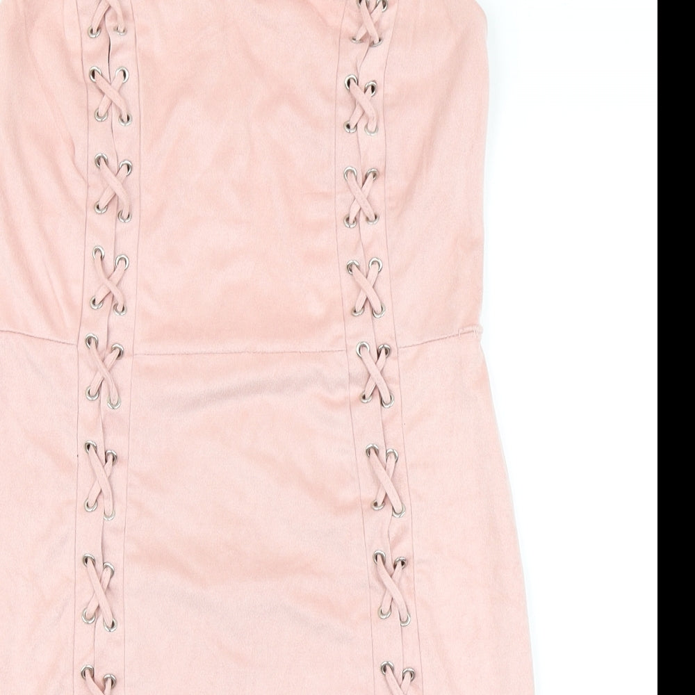 ICL Womens Pink   Bodycon  Size L