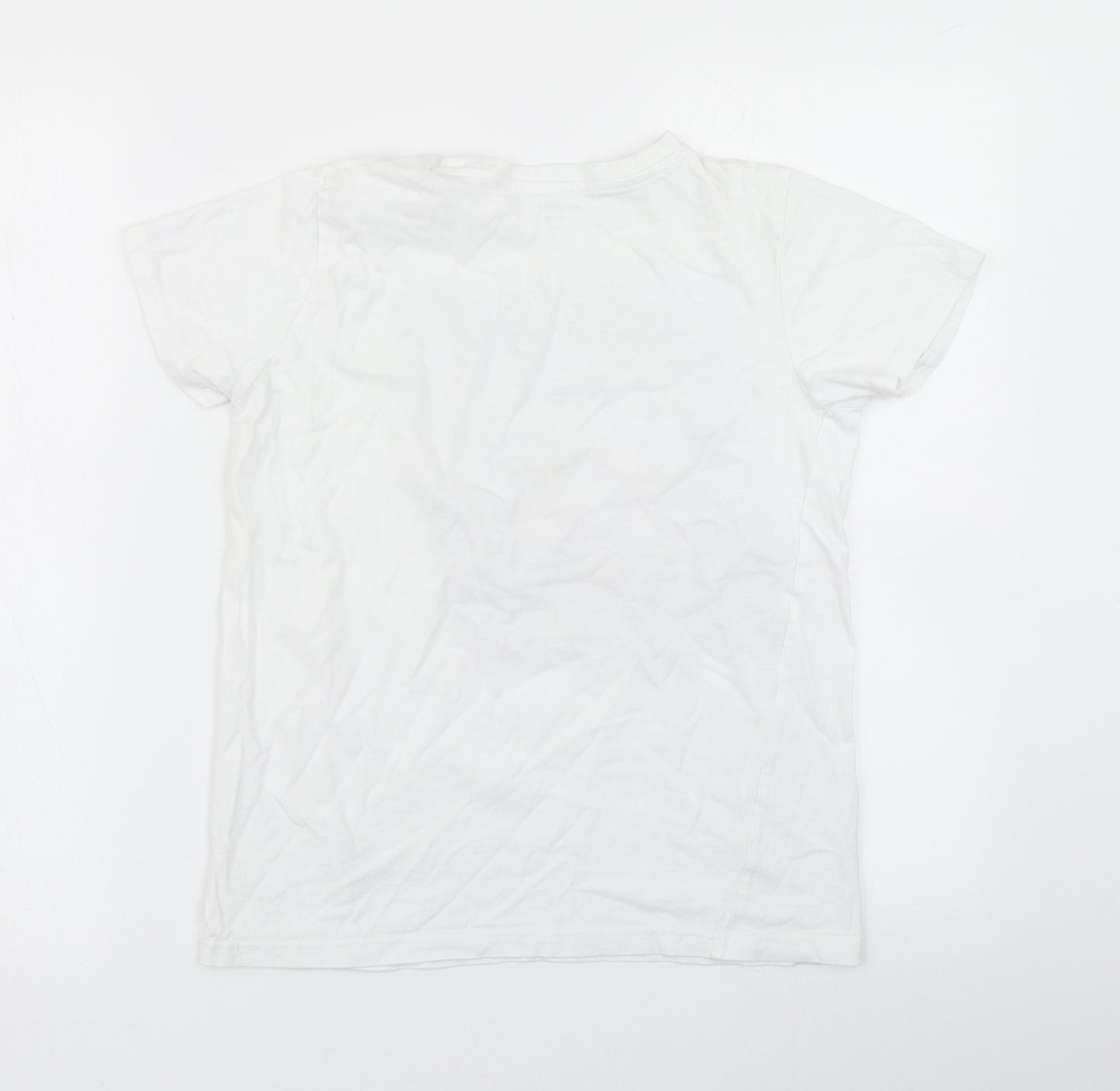 Primark Boys White   Basic T-Shirt Size 10-11 Years
