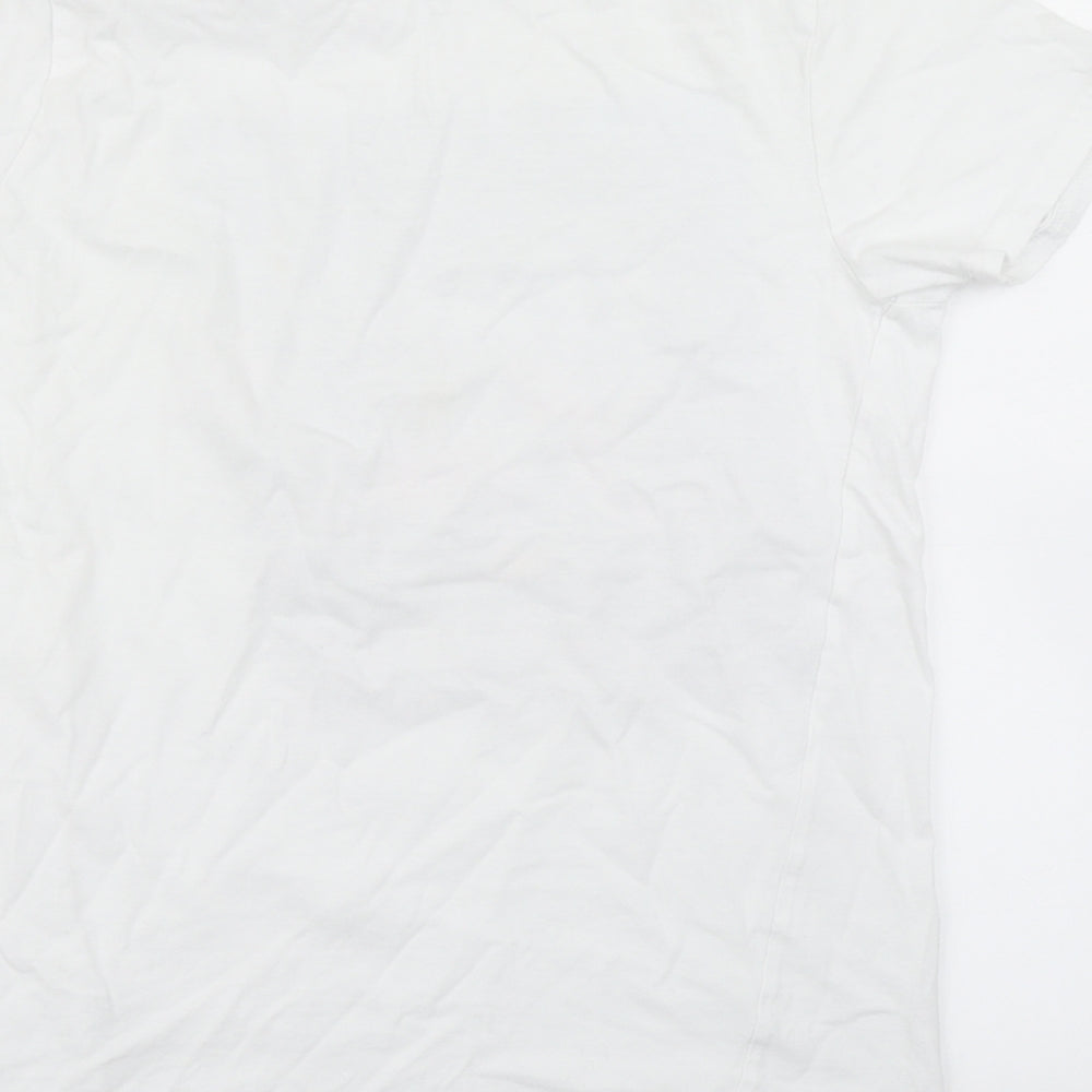 Primark Boys White   Basic T-Shirt Size 10-11 Years