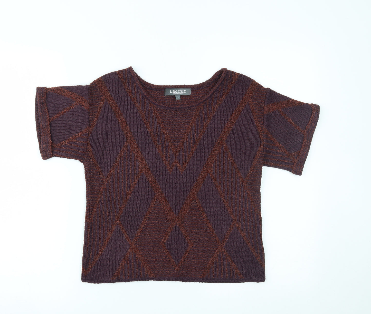 Limited collection Womens Purple   Basic T-Shirt Size L