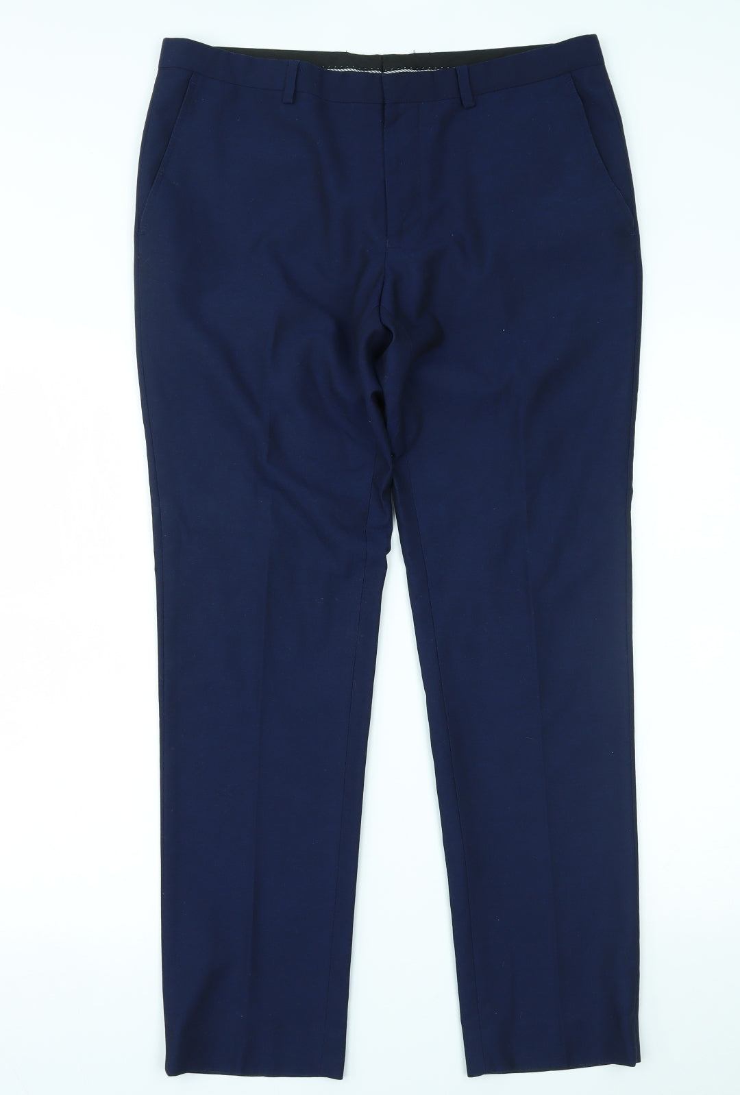 Burton Mens Blue   Trousers  Size 34 L30 in