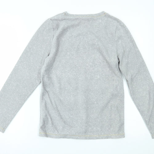 TU Womens Grey   Top Pyjama Top Size 8
