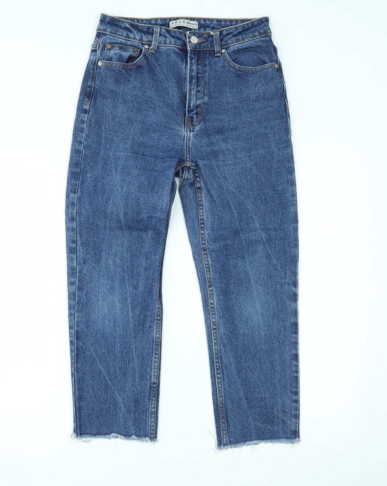 Primark Womens Blue  Denim Skinny Jeans Size 10 L22 in