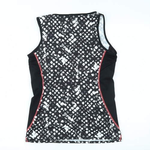Marks and Spencer Womens Black Polka Dot  Basic Tank Size 12