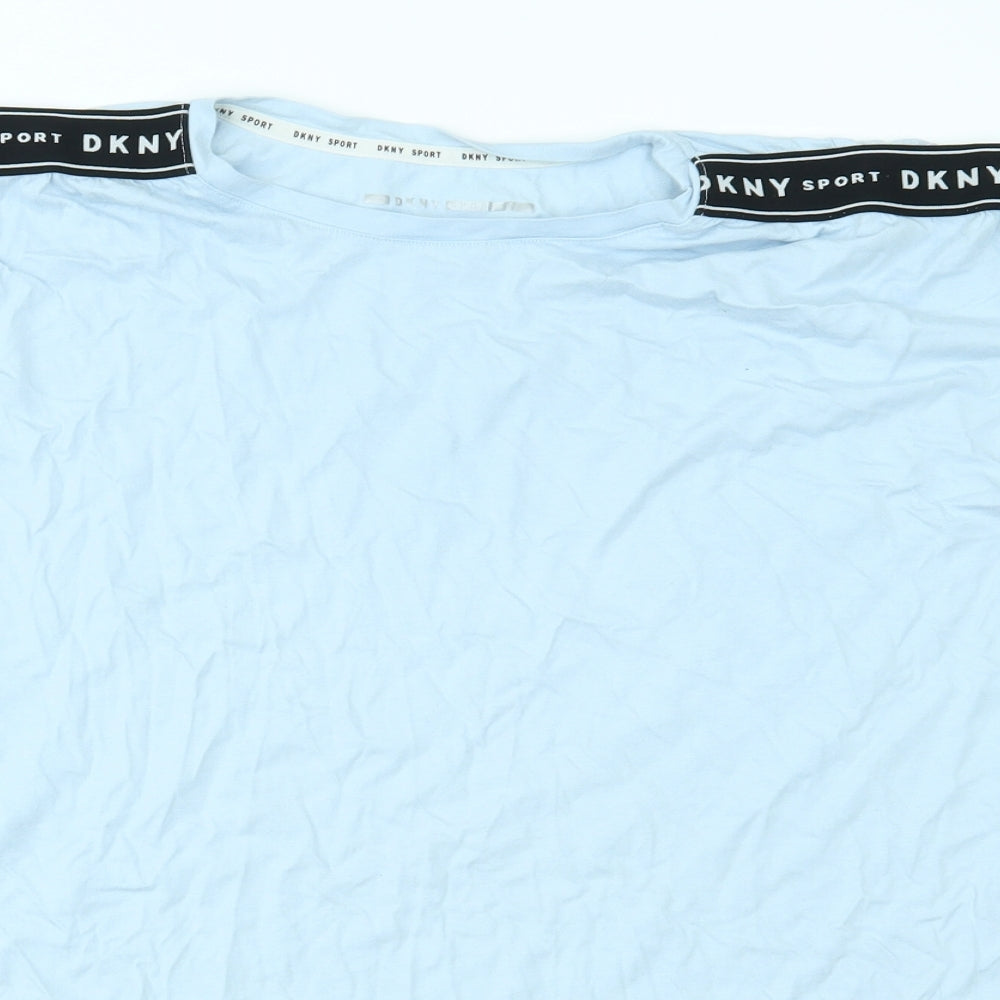DKNY Mens Blue    T-Shirt Size L