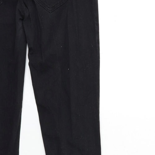 Fishbone Womens Black  Denim Skinny Jeans Size L L29 in