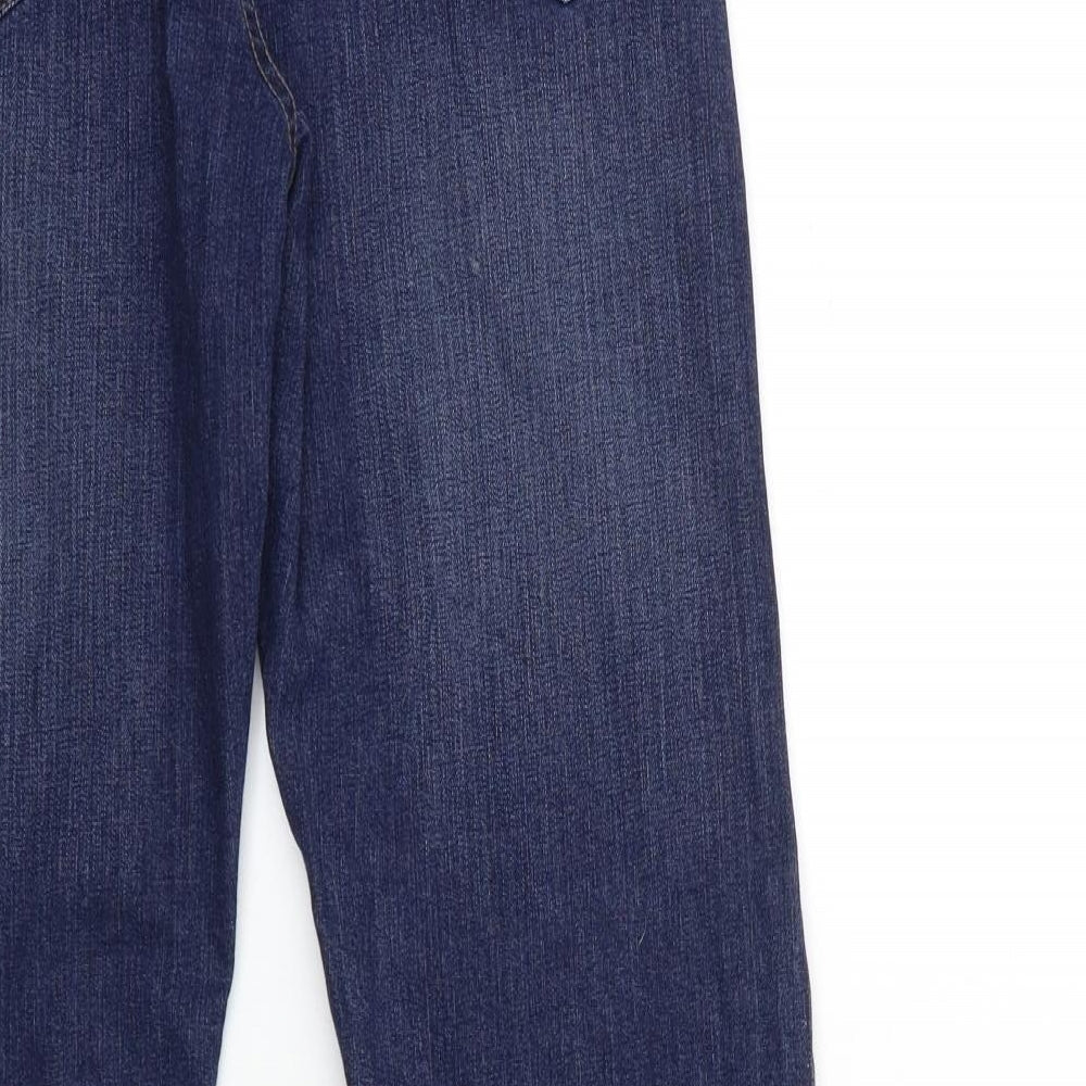 ESMARA Womens Blue  Denim Straight Jeans Size 18 L30 in