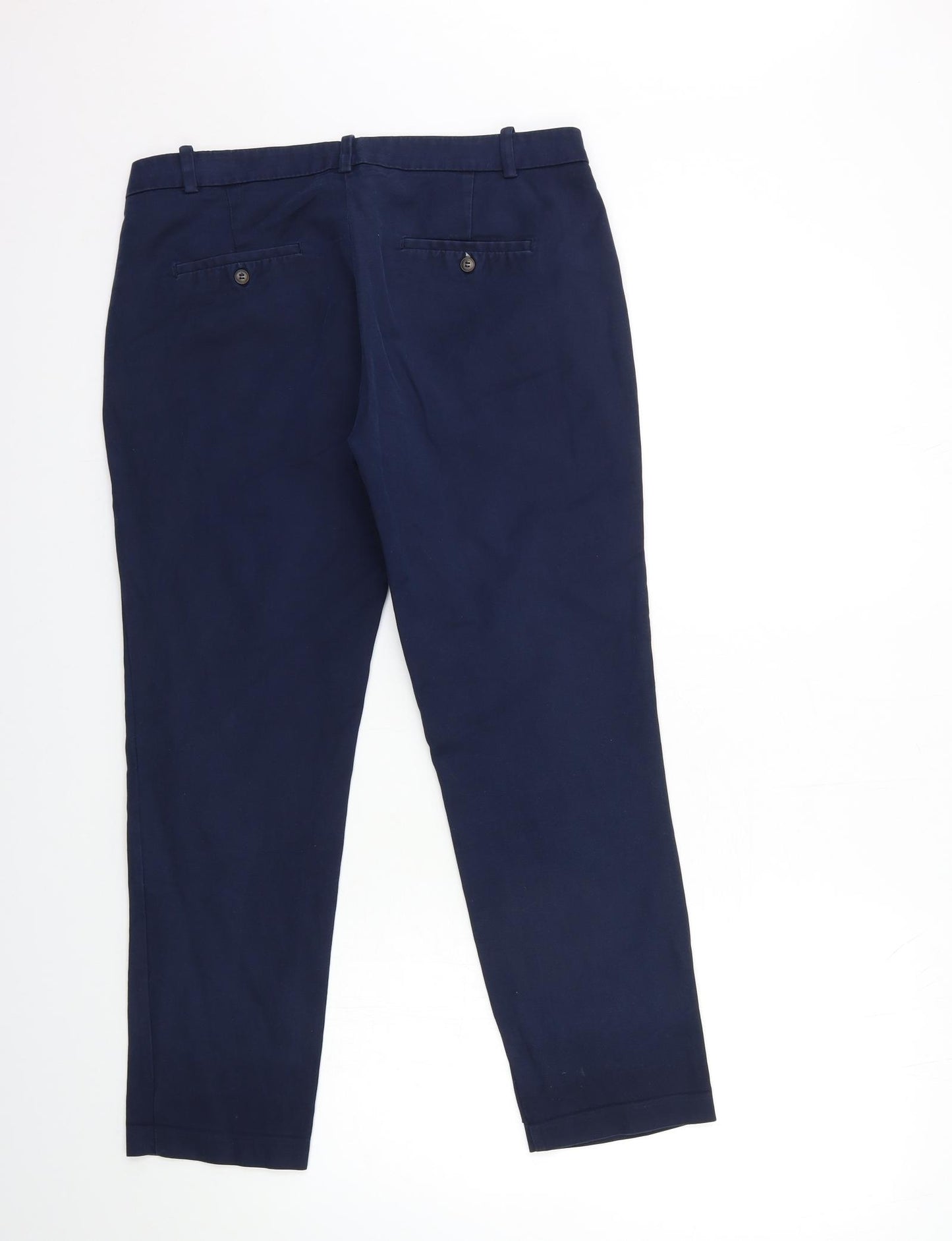 Zara Womens Blue   Trousers  Size 12 L26 in