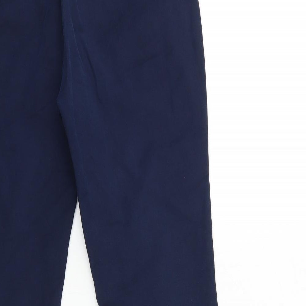 Zara Womens Blue   Trousers  Size 12 L26 in