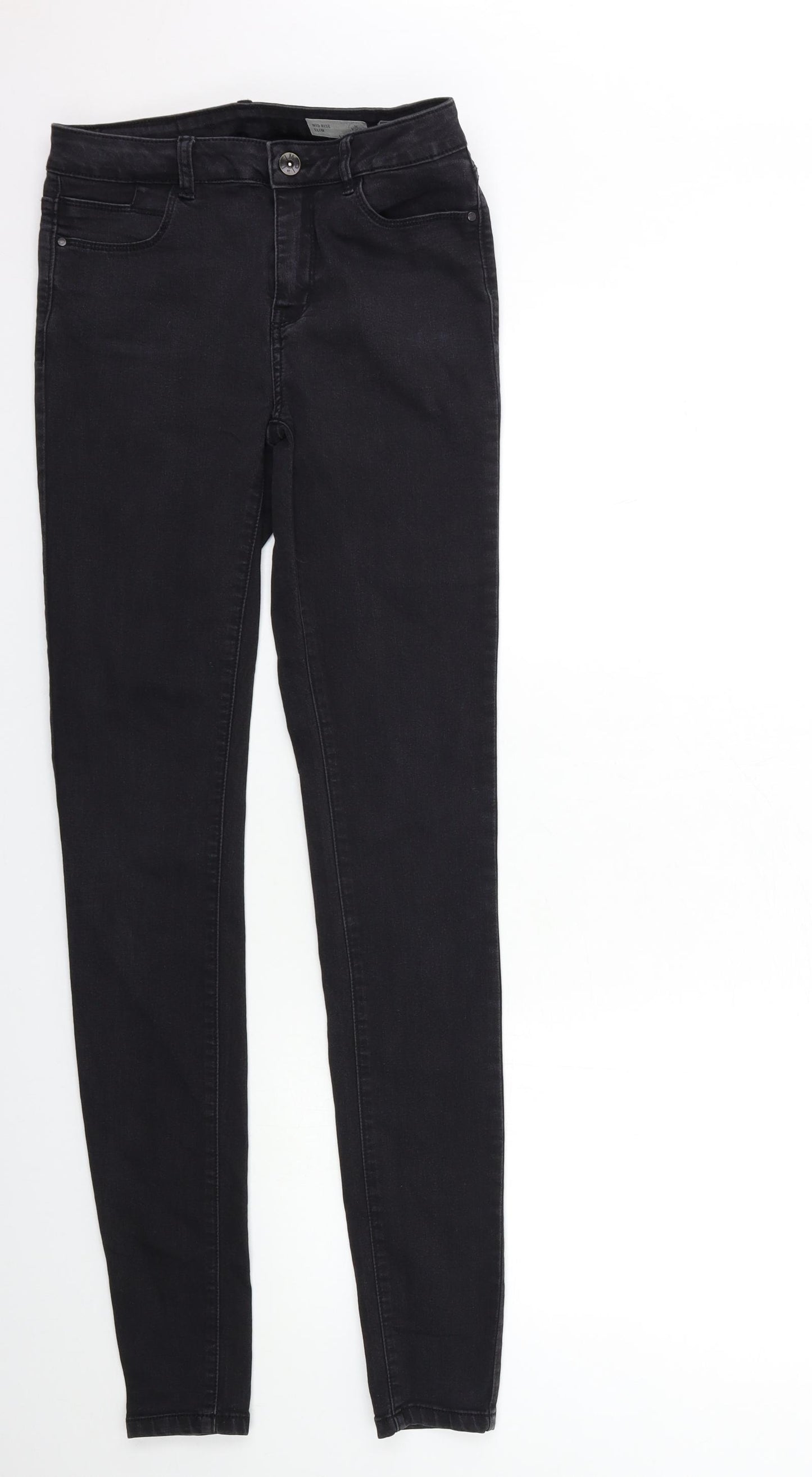 VERO MODA Womens Black  Denim Skinny Jeans Size S L33 in