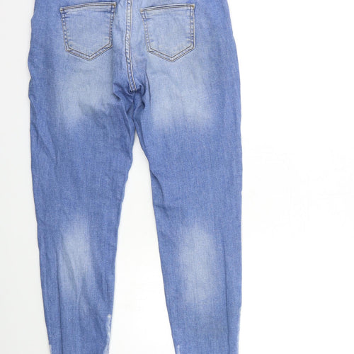 Denim & Co. Womens Blue  Denim Skinny Jeans Size 10 L27 in
