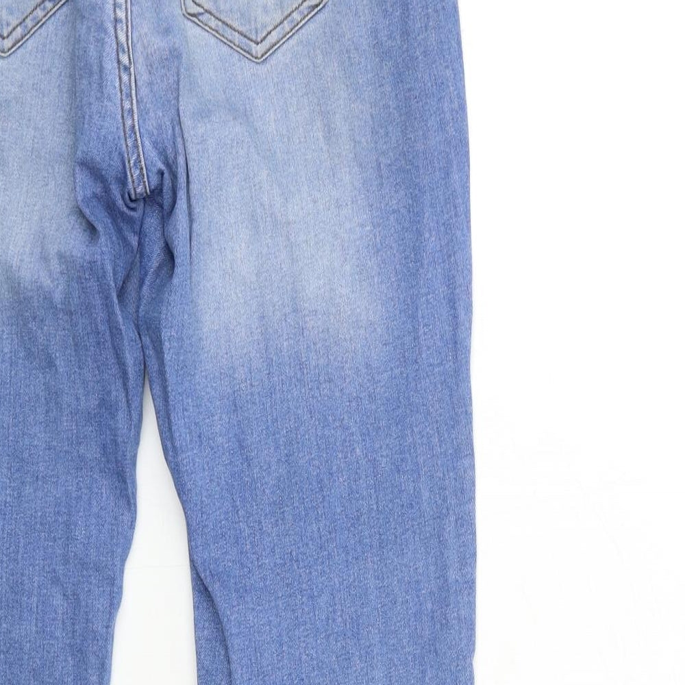 Denim & Co. Womens Blue  Denim Skinny Jeans Size 10 L27 in