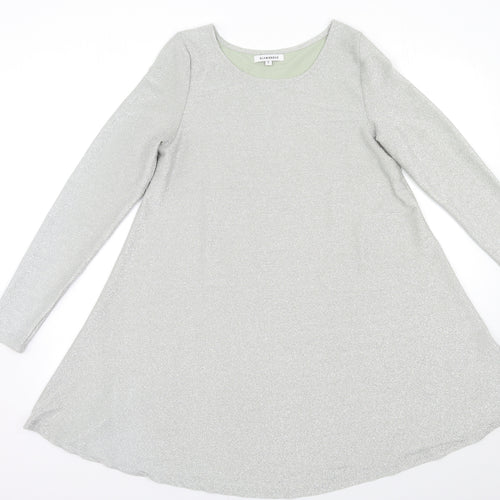 Glamorous Womens Silver   A-Line  Size S