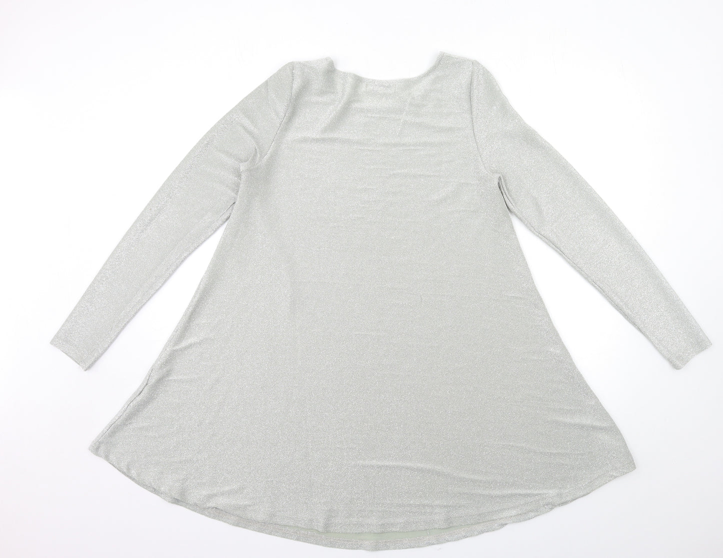 Glamorous Womens Silver   A-Line  Size S