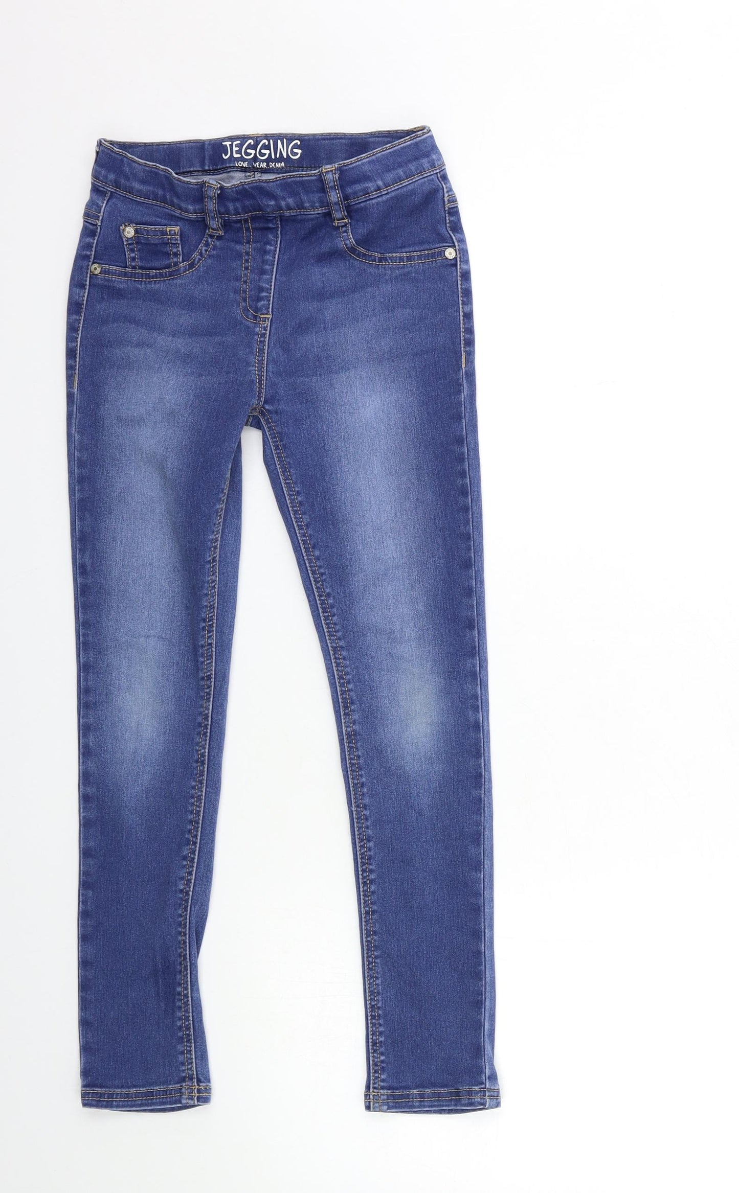 NEXT Girls Blue  Denim Jegging Jeans Size 9 Years