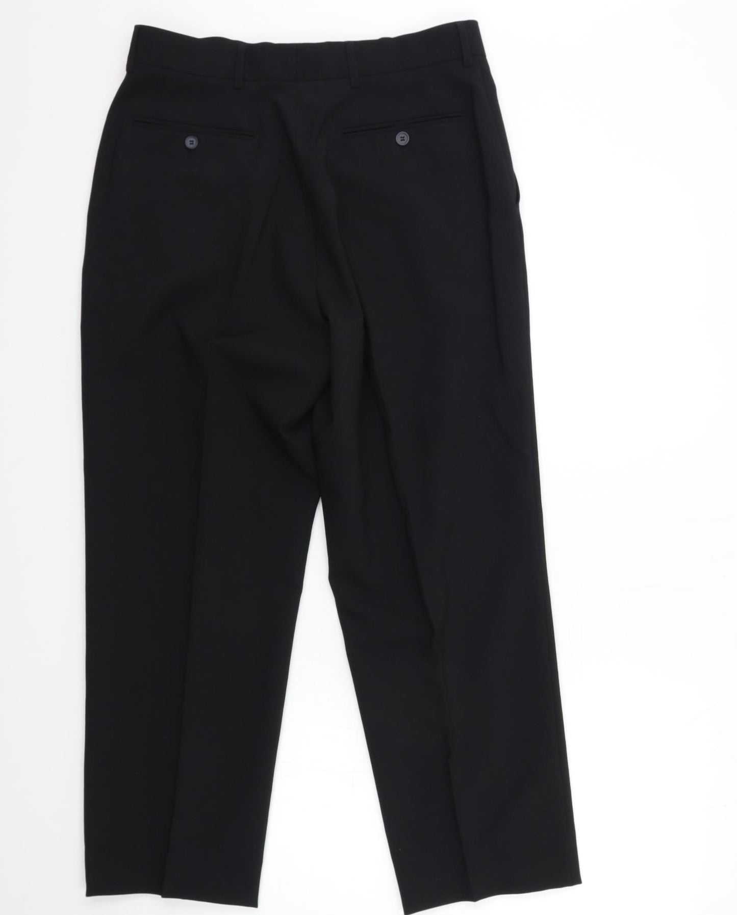 Kit Womens Black   Trousers  Size 28 in L29 in
