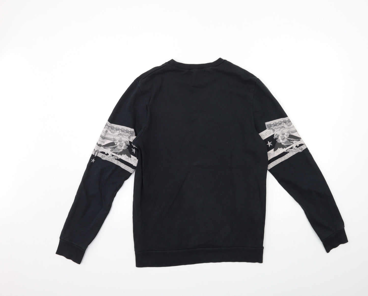 Topman Mens Grey   Pullover Sweatshirt Size XS