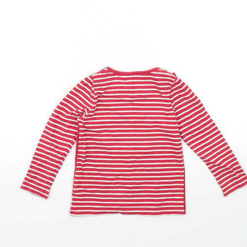 TU Girls Red   Basic T-Shirt Size 2-3 Years