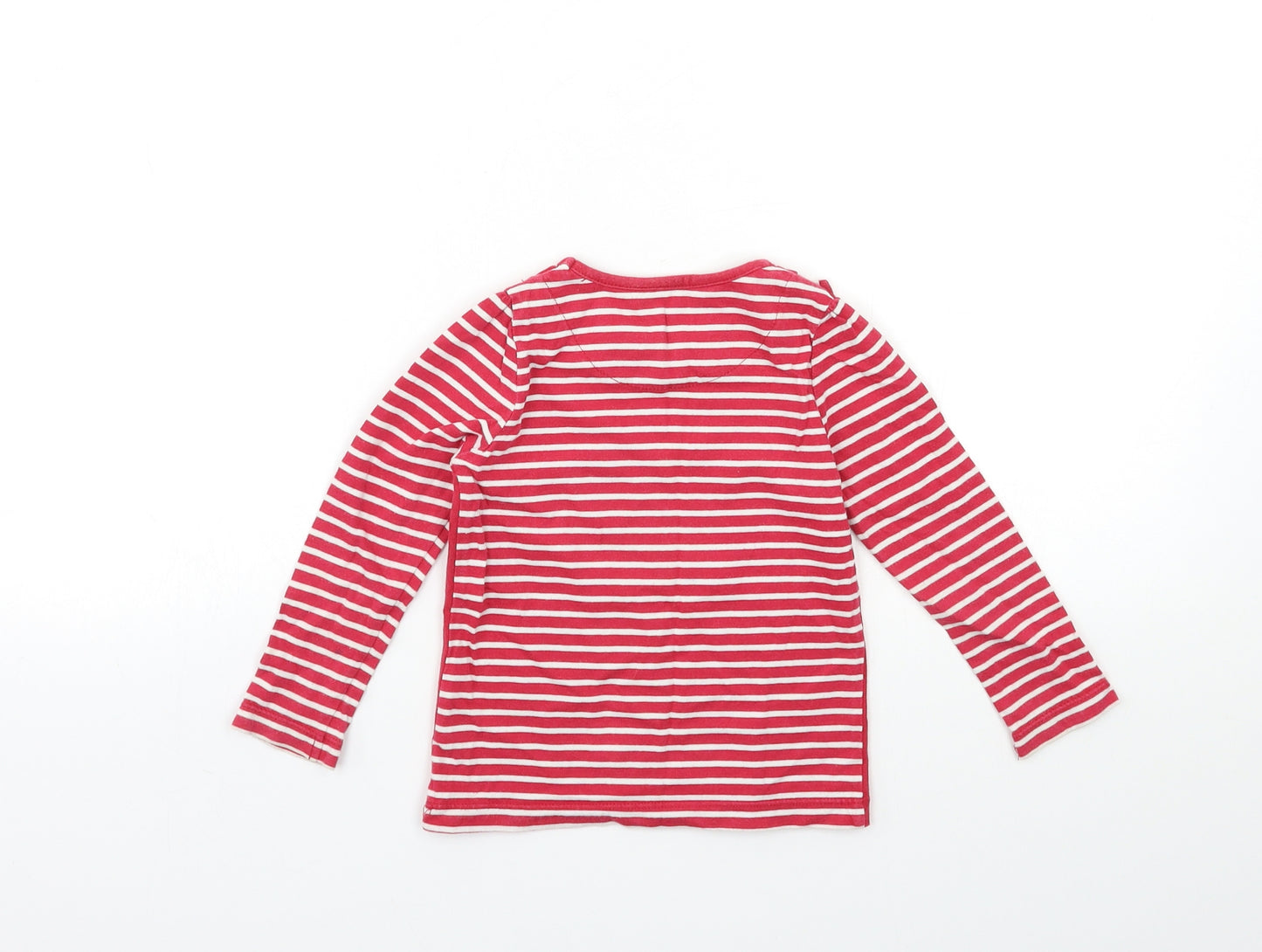 TU Girls Red   Basic T-Shirt Size 2-3 Years