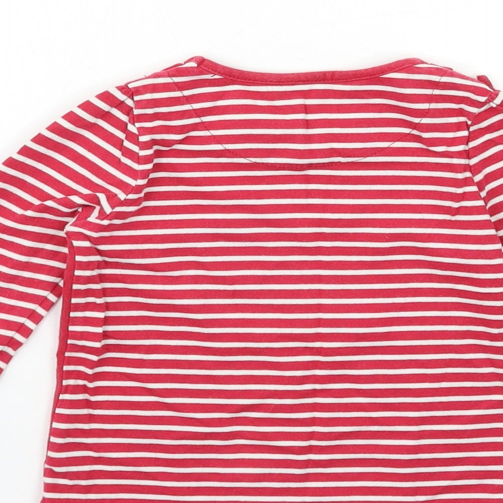 TU Girls Red   Basic T-Shirt Size 2-3 Years