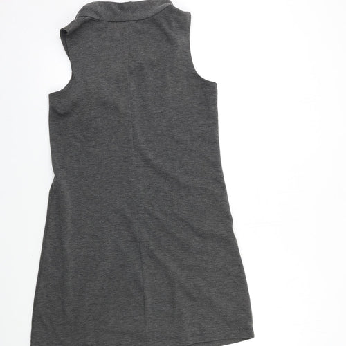 Alyn Paige Womens Grey   A-Line  Size M