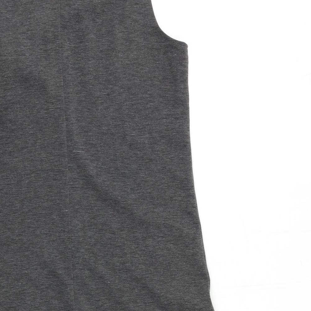 Alyn Paige Womens Grey   A-Line  Size M