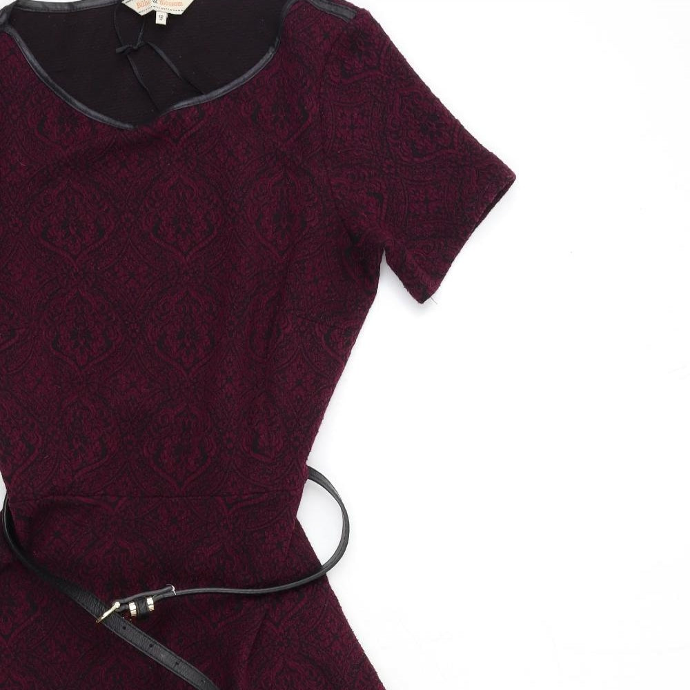 Billie & Blossom Womens Red   A-Line  Size 12