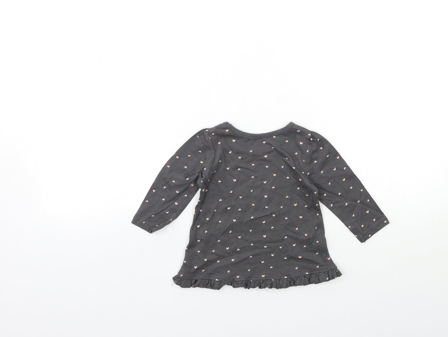 George Baby Grey   Basic T-Shirt Size 3-6 Months