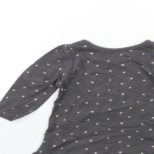 George Baby Grey   Basic T-Shirt Size 3-6 Months