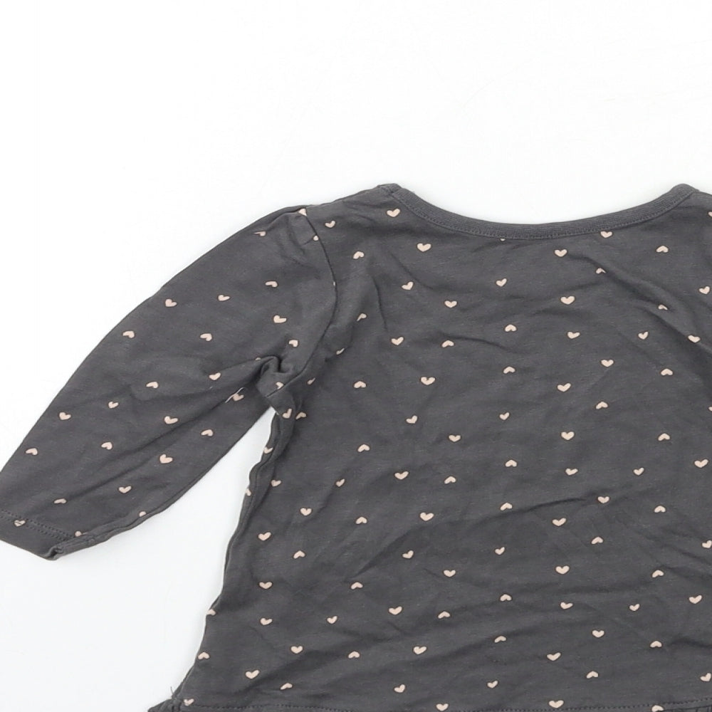 George Baby Grey   Basic T-Shirt Size 3-6 Months