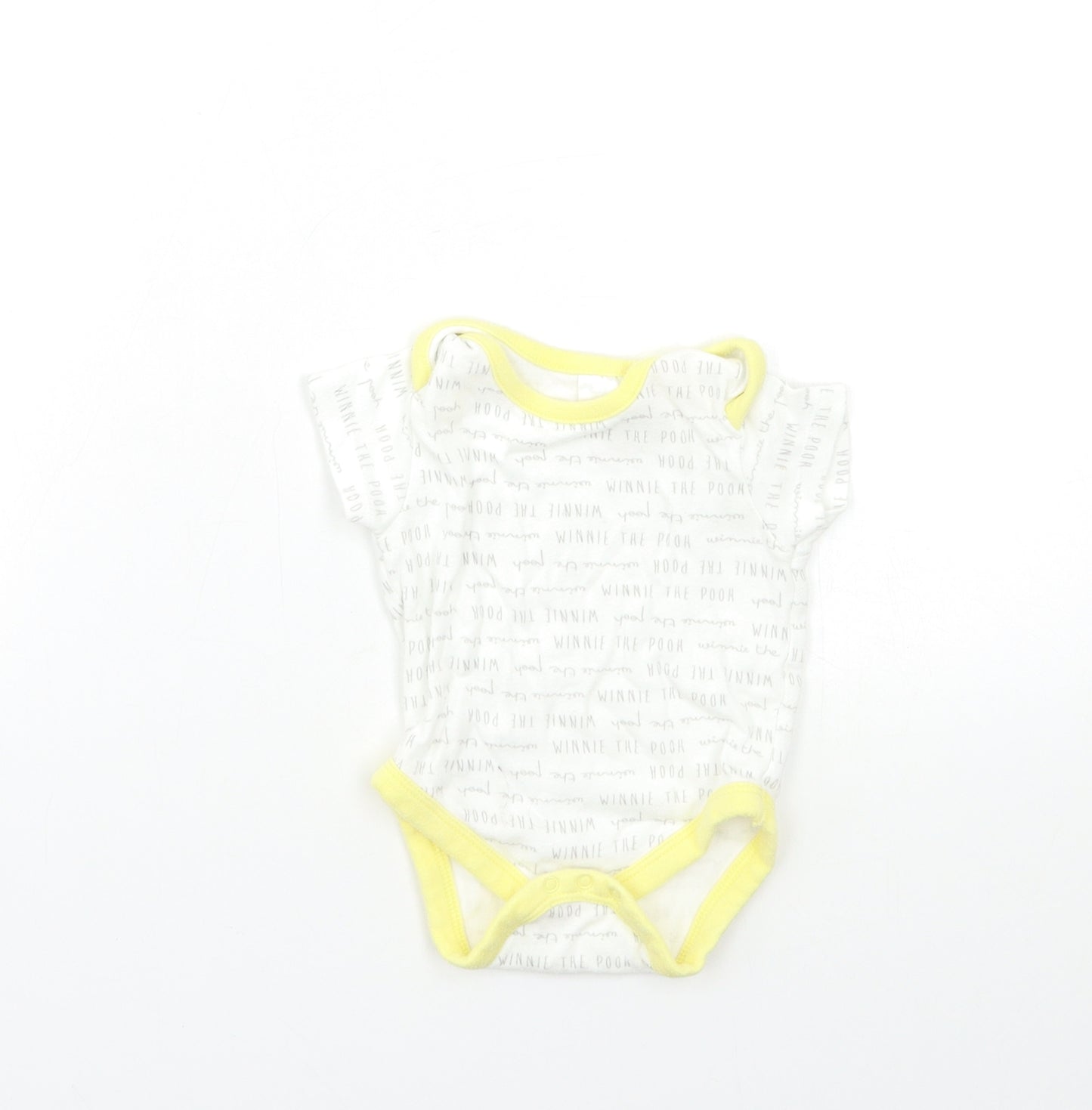Disney Baby White   Babygrow One-Piece Size 3-6 Months