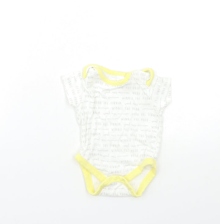 Disney Baby White Babygrow One-Piece Size 3-6 Months