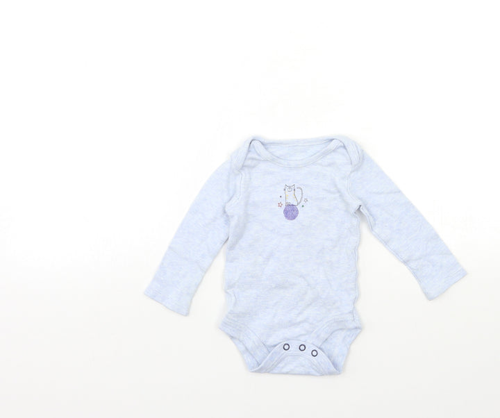 TU Baby Blue Babygrow One-Piece Size 3-6 Months