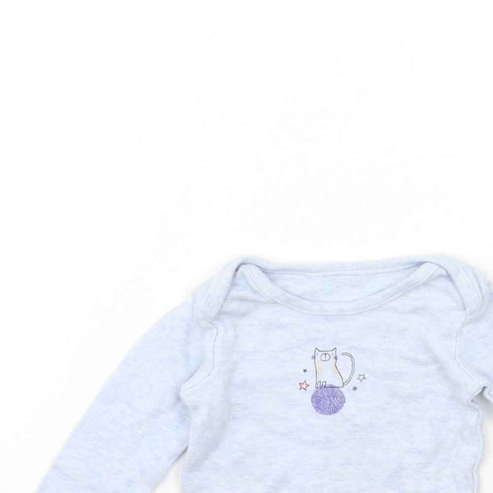 TU Baby Blue   Babygrow One-Piece Size 3-6 Months