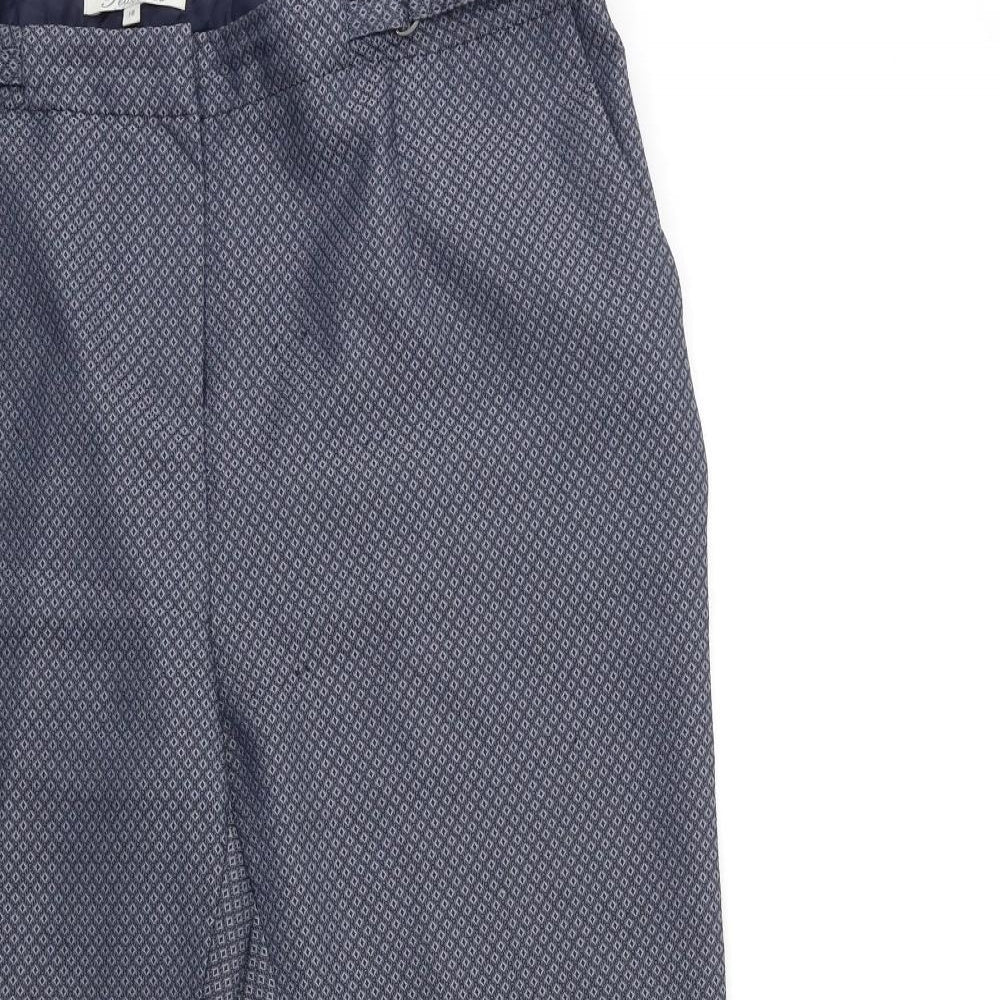 Peacocks Womens Blue   Trousers  Size 18 L25 in