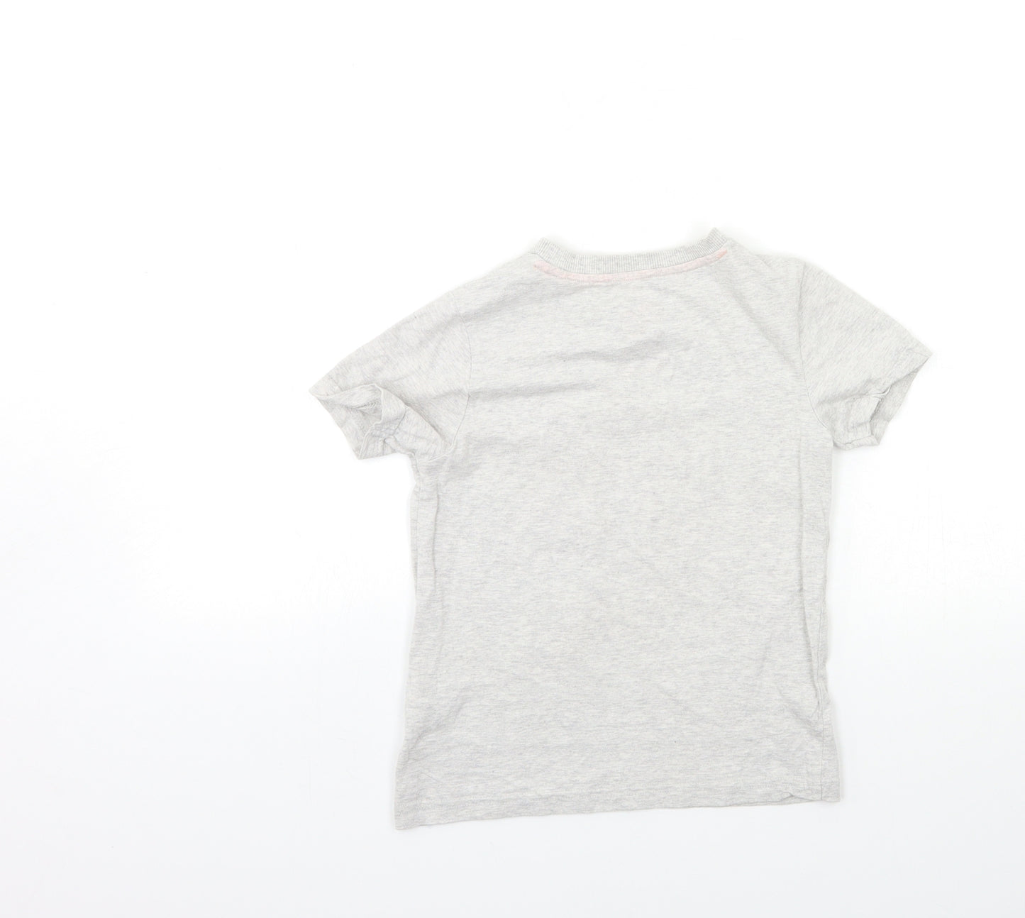 F&F Boys Grey   Basic T-Shirt Size 5-6 Years