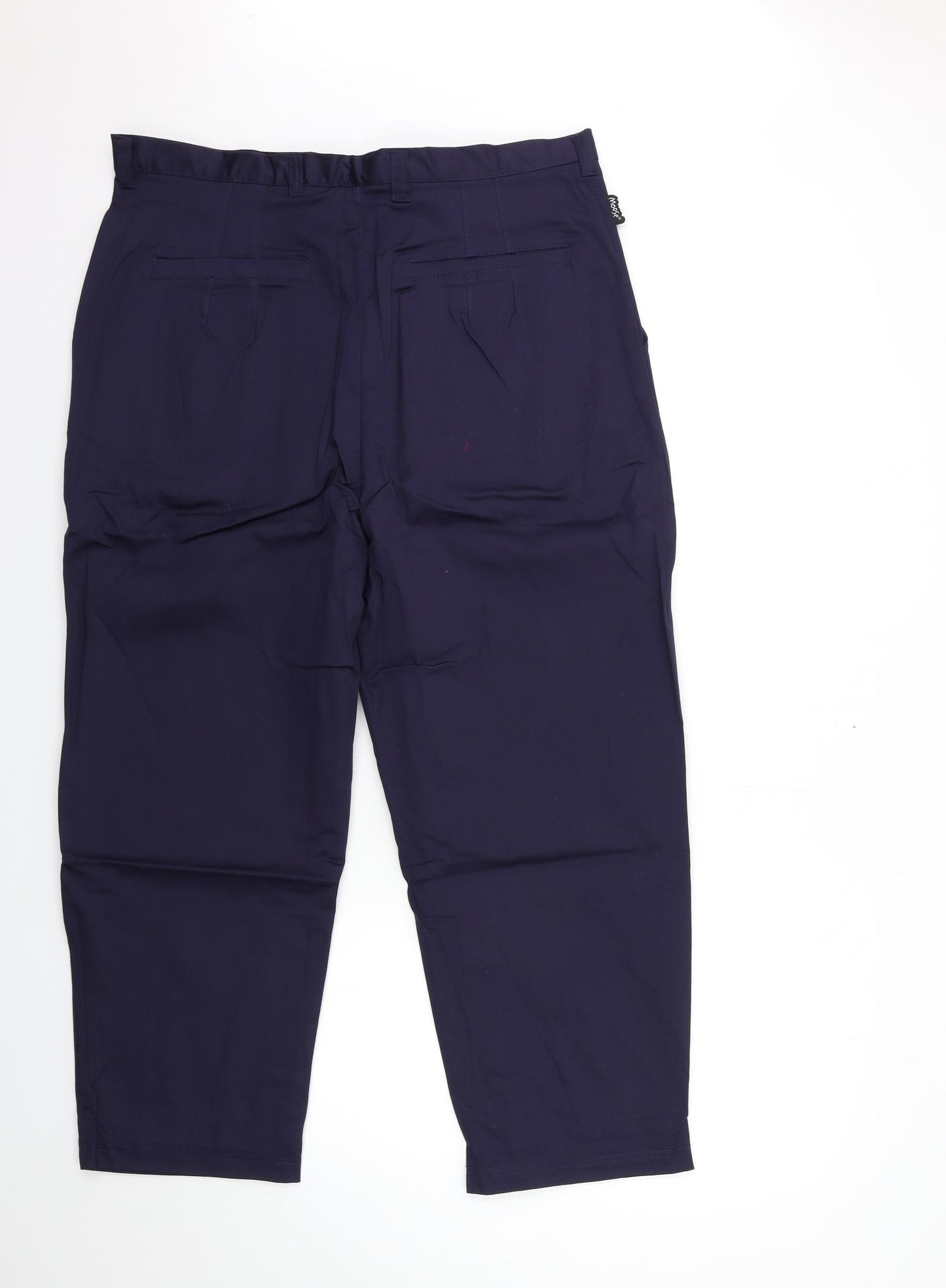moose Womens Blue   Cargo Trousers Size 20 L27 in