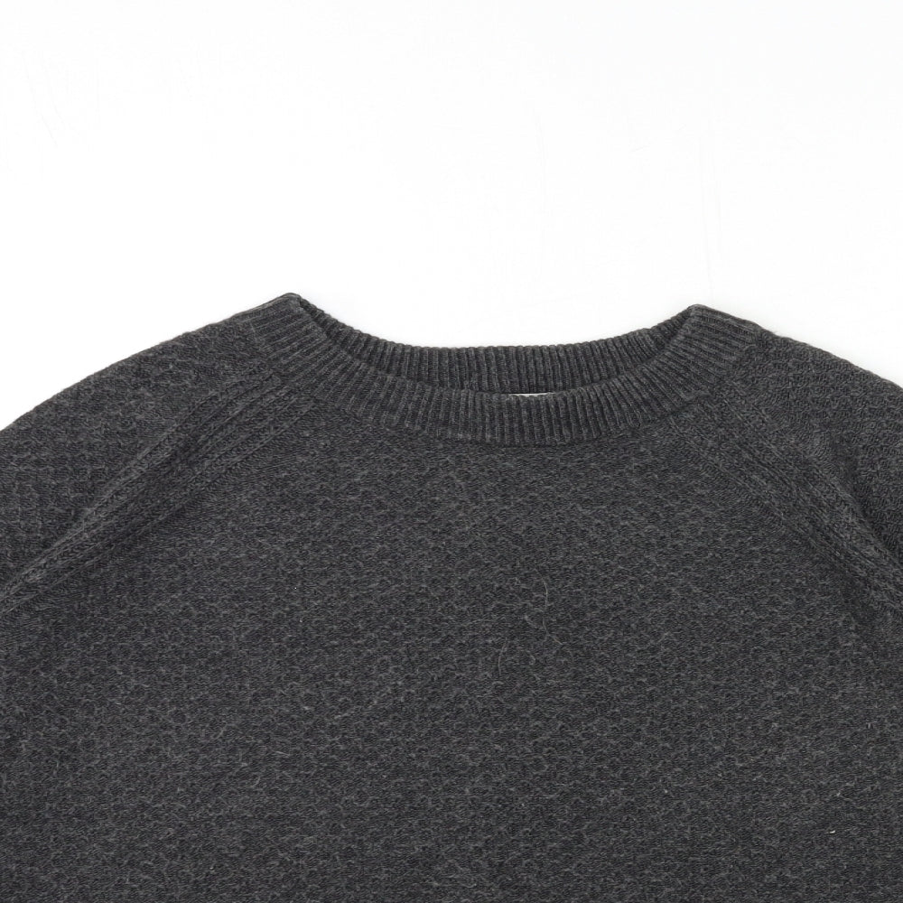 Warehouse Womens Grey  Knit Pullover Jumper Size 10