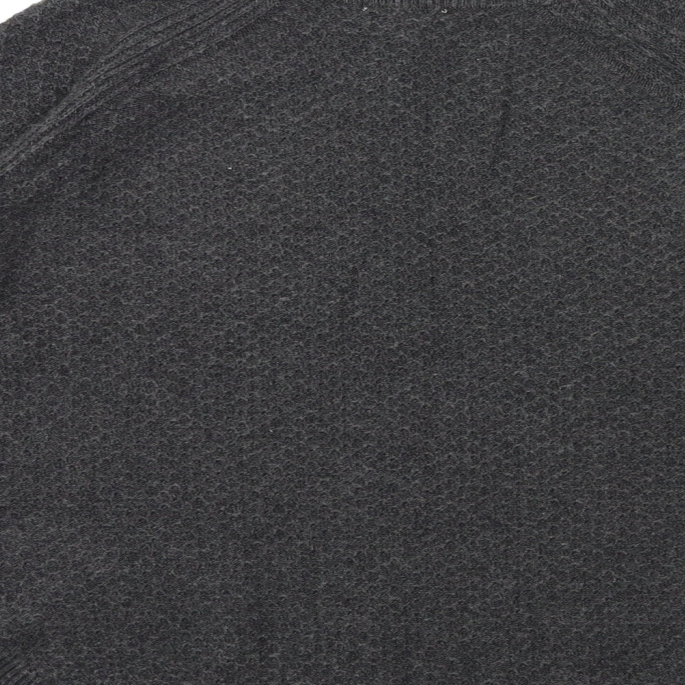 Warehouse Womens Grey  Knit Pullover Jumper Size 10