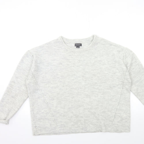 Primark Womens Grey  Knit Pullover Jumper Size S