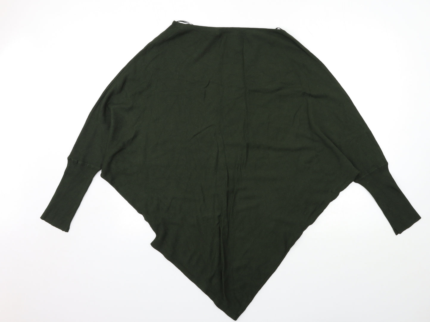 Zara Womens Green  Knit Pullover Jumper Size M