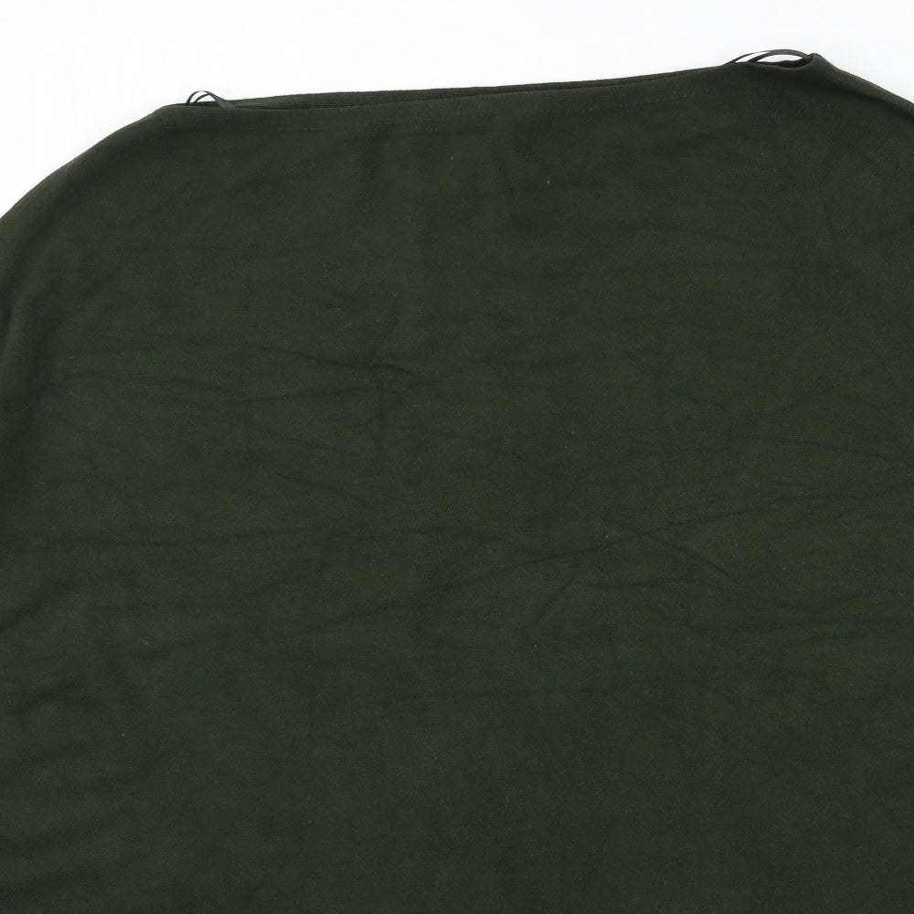 Zara Womens Green  Knit Pullover Jumper Size M