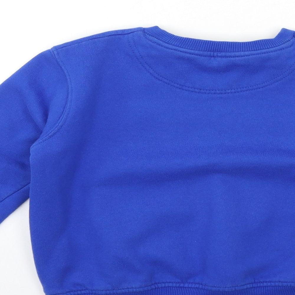 Firetrap Boys Blue   Pullover Sweatshirt Size 8-9 Years