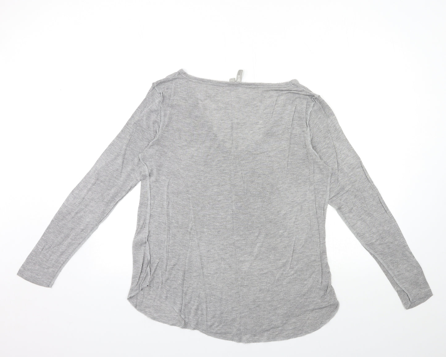 ASOS Womens Grey   Basic T-Shirt Size 12