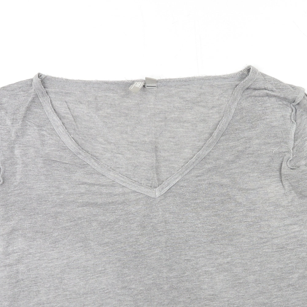 ASOS Womens Grey   Basic T-Shirt Size 12