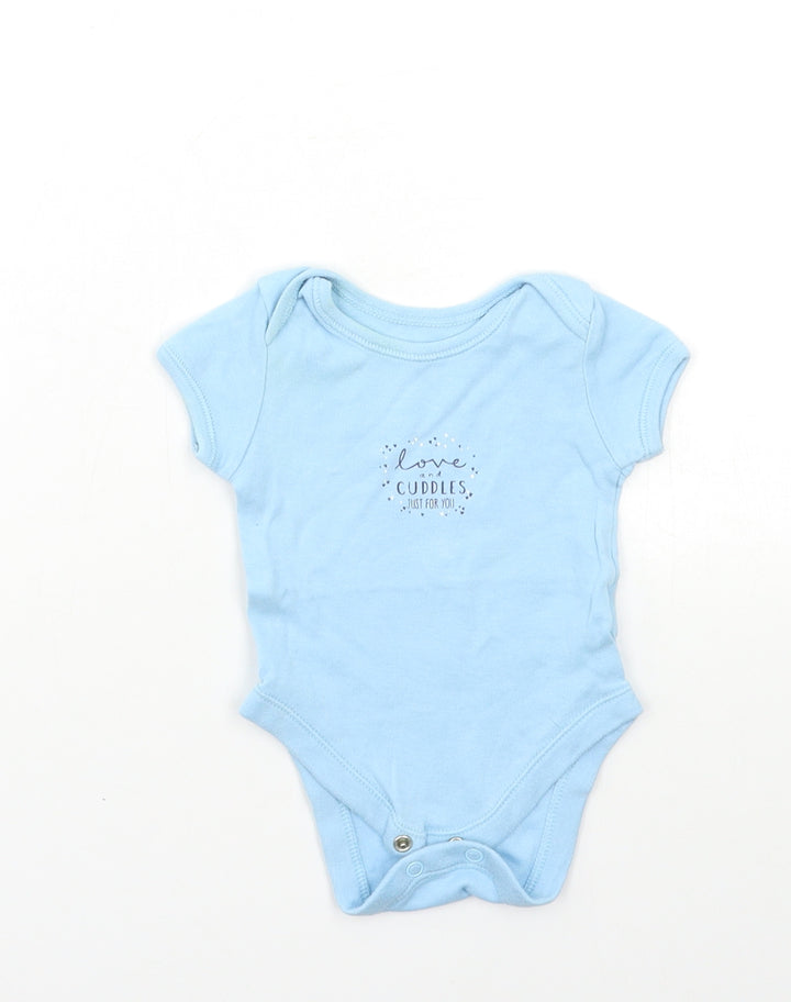 George Baby Blue   Babygrow One-Piece Size 0-3 Months